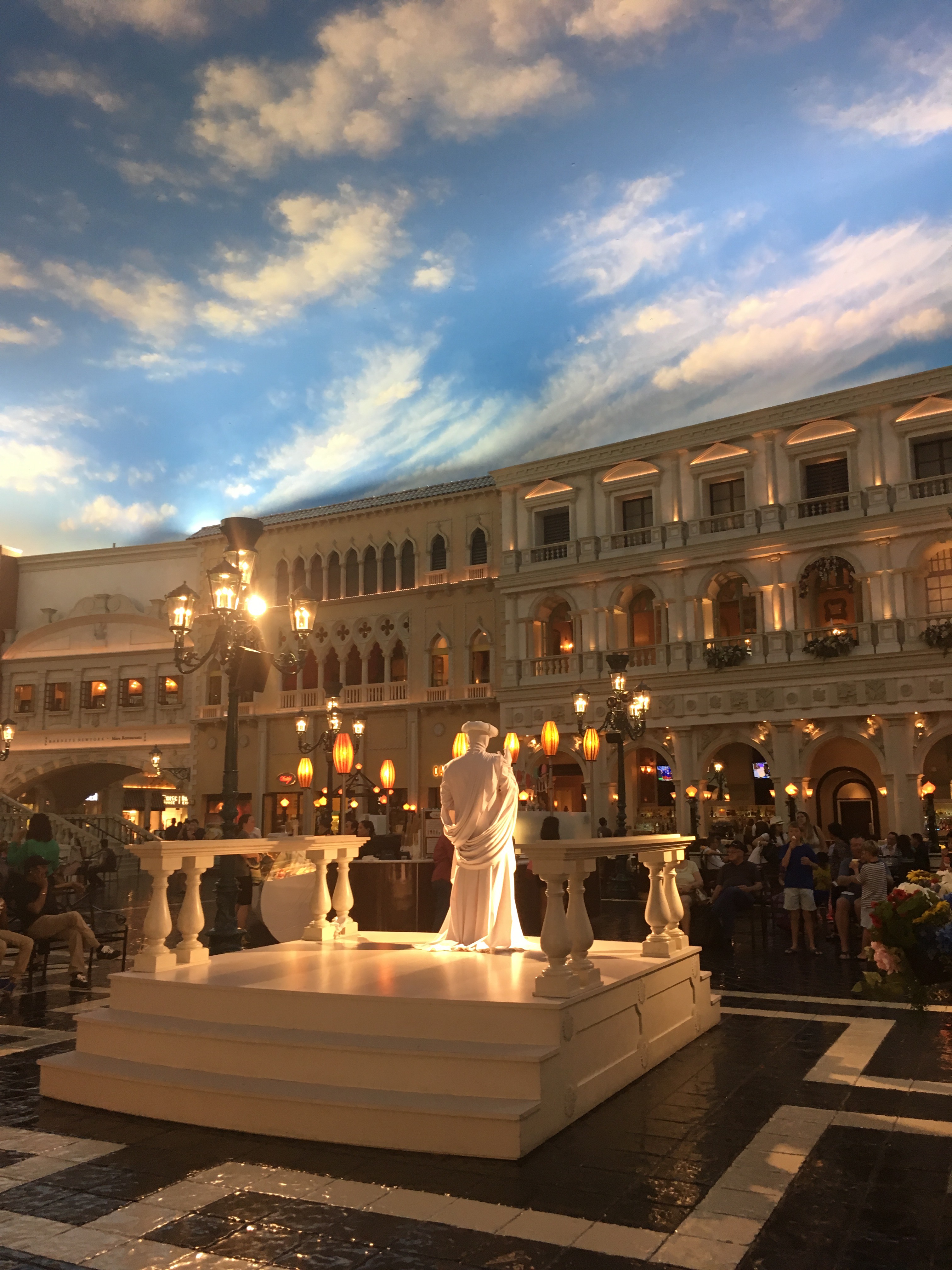 Grand Canal Shoppes at the Venetian Walking Tour, Las Vegas 2022 